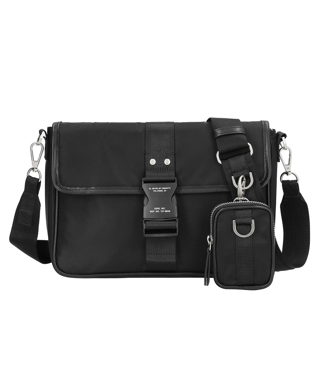 エスエスアルエル (SSRL) Brevity Flap Buckle Bag — 特徴と選び方ガイド
