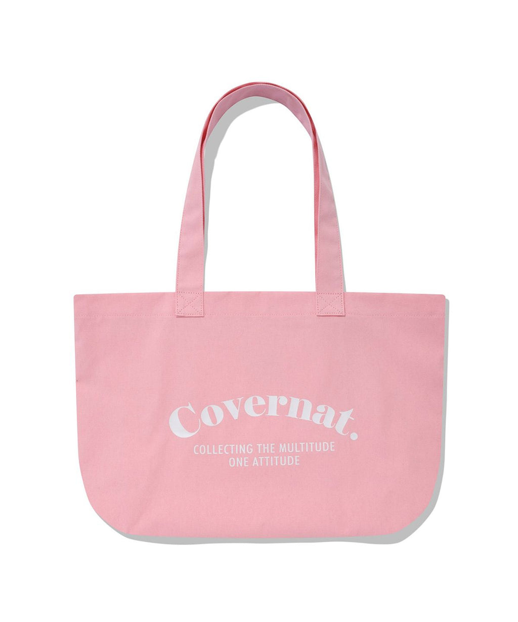 COVERNAT フレッシュセリフロゴ キャンバスバッグ(ピンク)購入ガイド:特徴・選び方・お手入れ