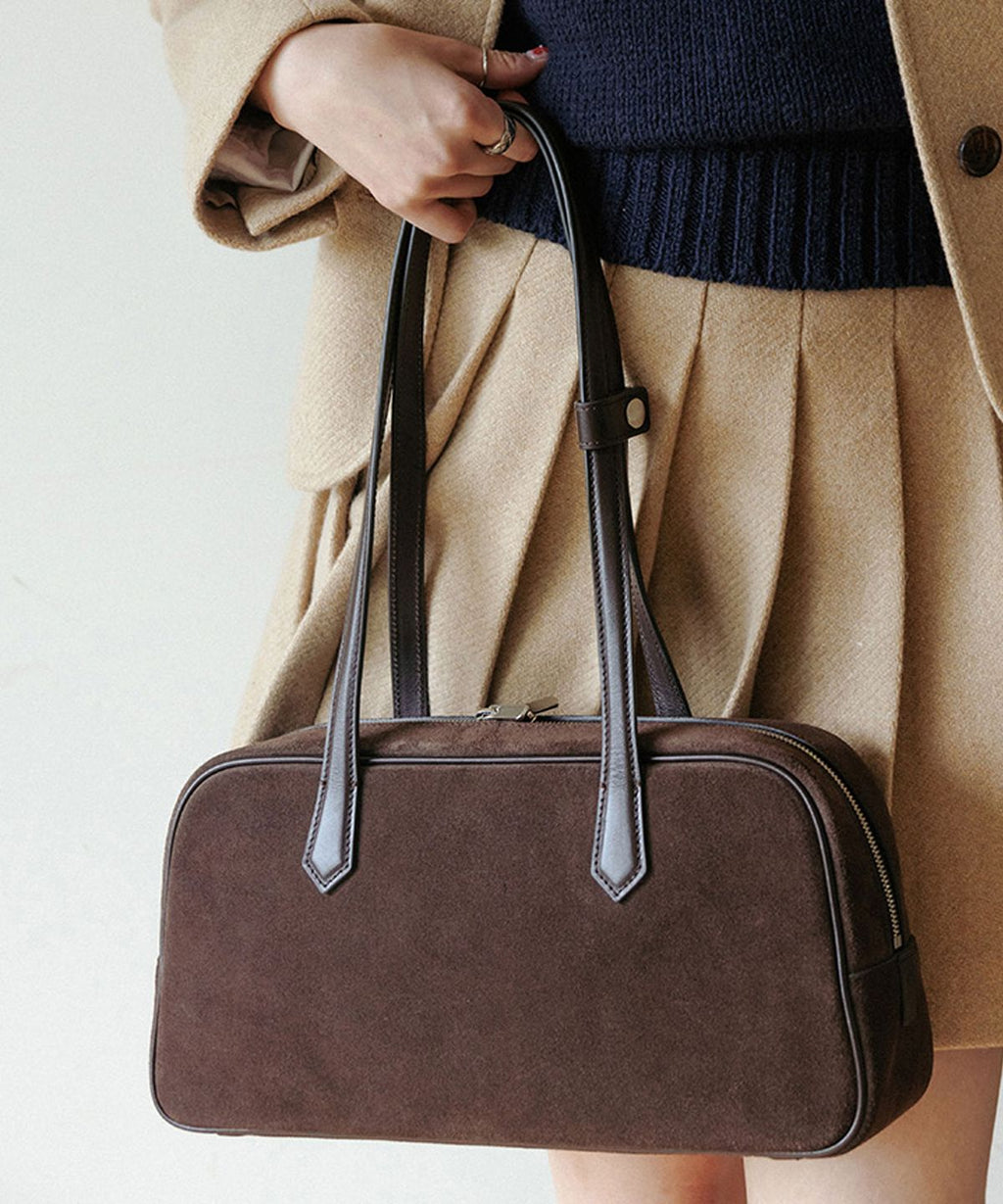 チュードメント TTUDEMENT|SUEDE BOWLING SHOULDER BAG(BROWN)特徴と選び方ガイド