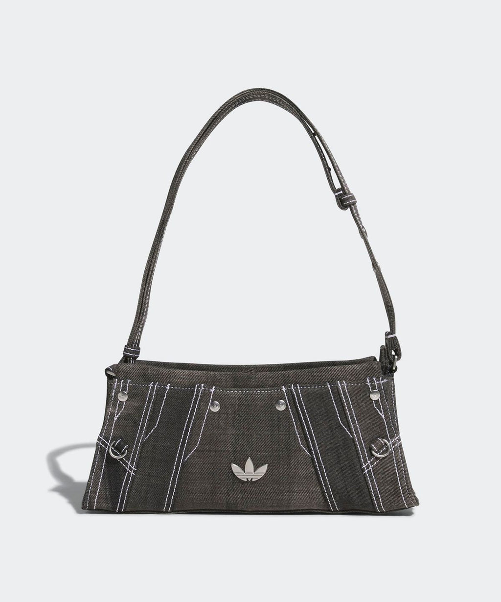 adidas デニムショルダーバッグの選び方と使い方ガイド — adidas JL7665(ブラック)紹介