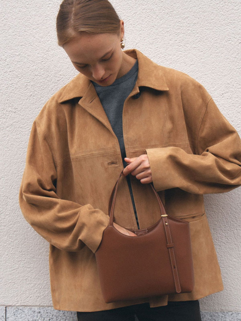 DEMERIEL(ドメリエル)90 Veneta Bag Small(Tan Brown)ガイド:特徴・選び方・ケア