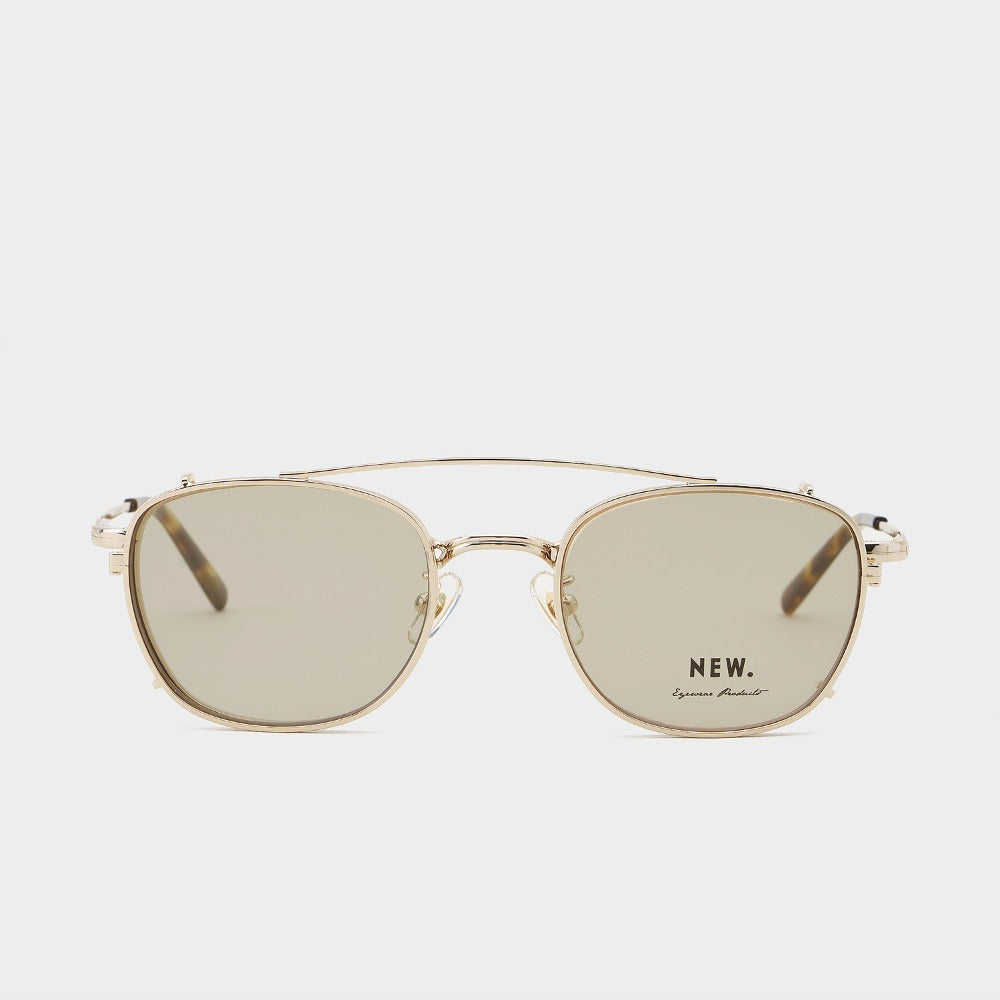NEW.eyewear CBGB C2 White Gold Clip On Sunglassesガイド|特徴・選び方と当店商品のご案内