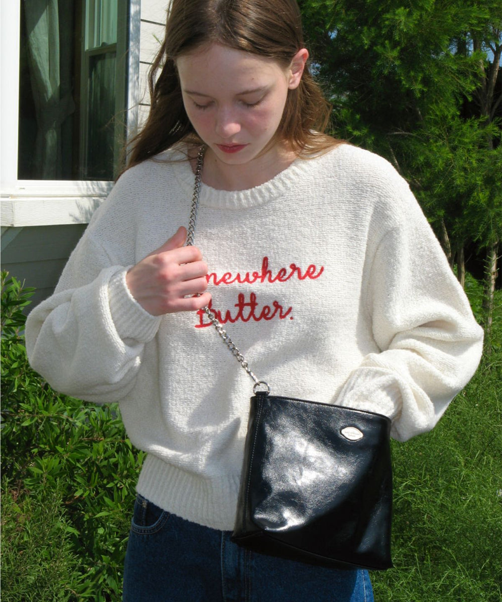 ★SOMEWHERE BUTTER.★ toast bag black 正規品] SOMEWHEREBUTTER サムウェアバター(SOMEWHEREBUTTER