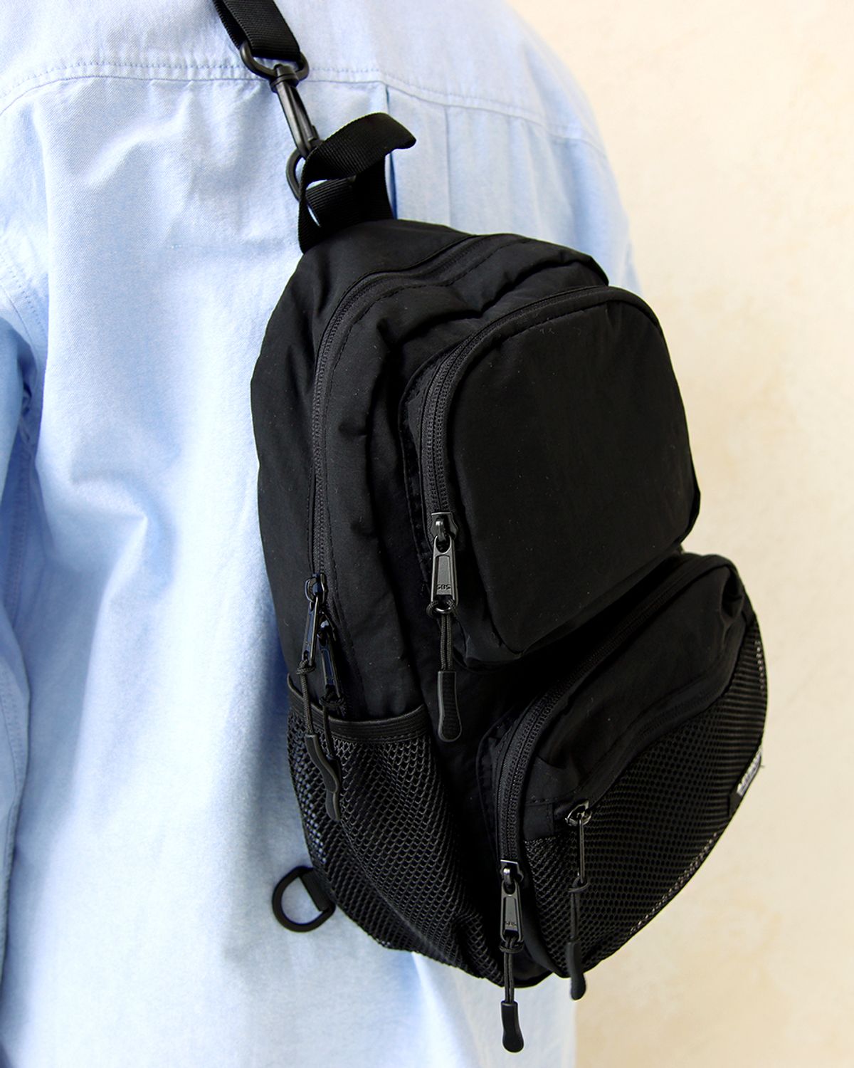 [BYMOSS] アウトポケット ミニバックパック スリングバッグ 正規品] BYMOSS バイモス（BYMOSS）アウトポケットミニバック