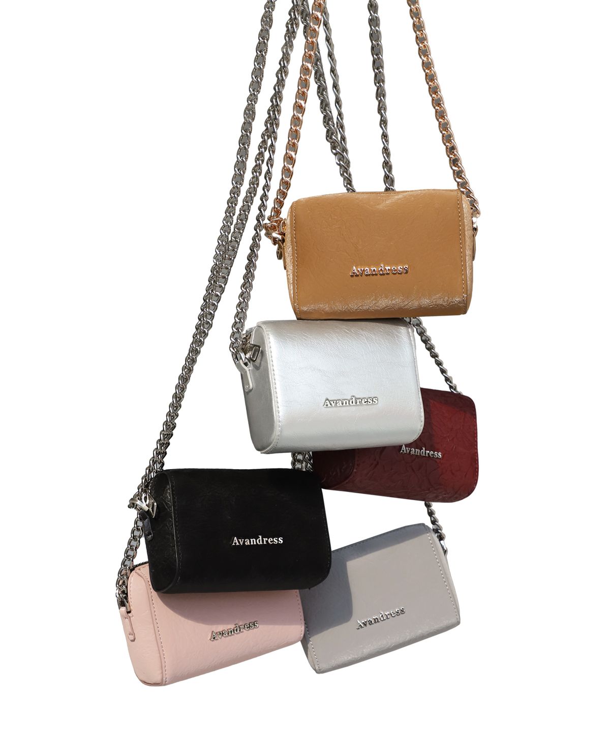 ショルダーバッグ・ポシェット *AVANDRESS* Meryle Chain Mini Bag 7COL AD40AC28 正規品] AVANDRESS アーバンドレス(AVANDRESS) MERYLE CHAIN
