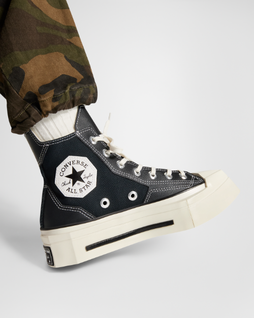 正規品] converse デラックススクエアドブラック A06435C [関